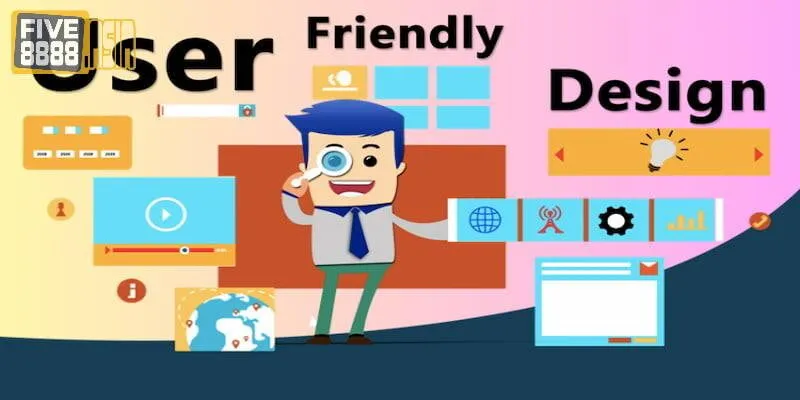 Giao diện hệ thống hút mắt người dùng 